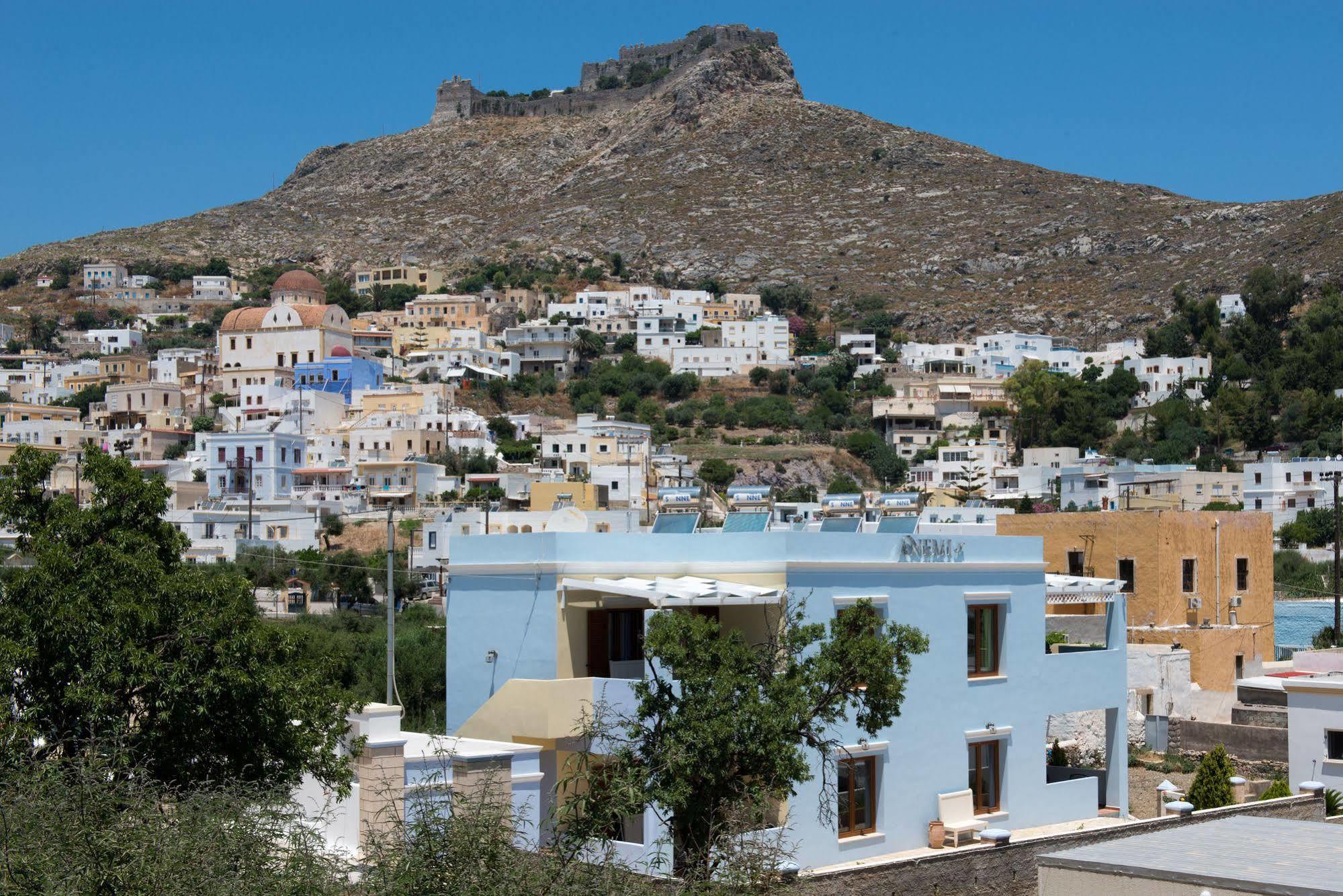 Anemi Leros Apartments Panteli Экстерьер фото